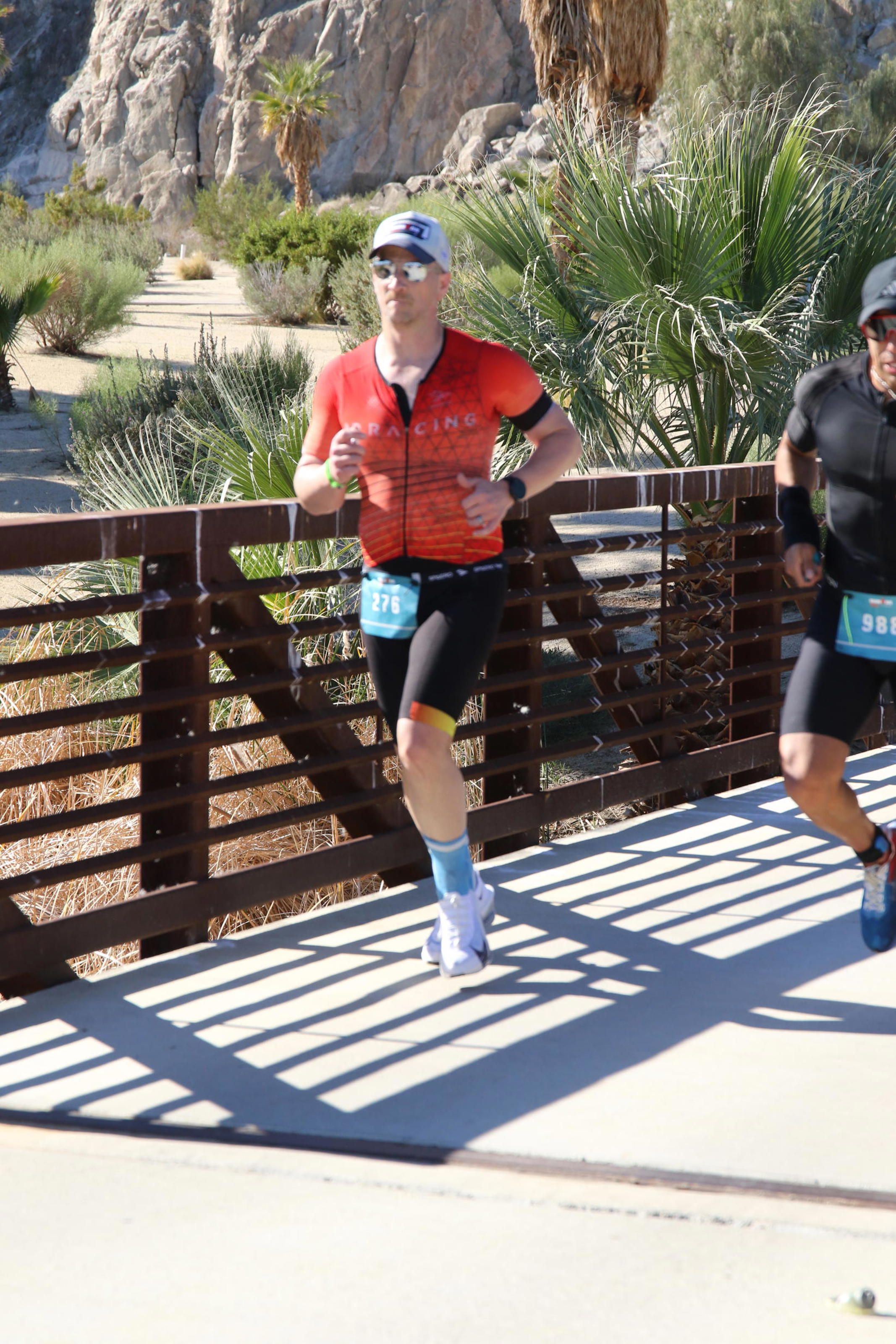 Running during Ironman 70.3 La Quinta
